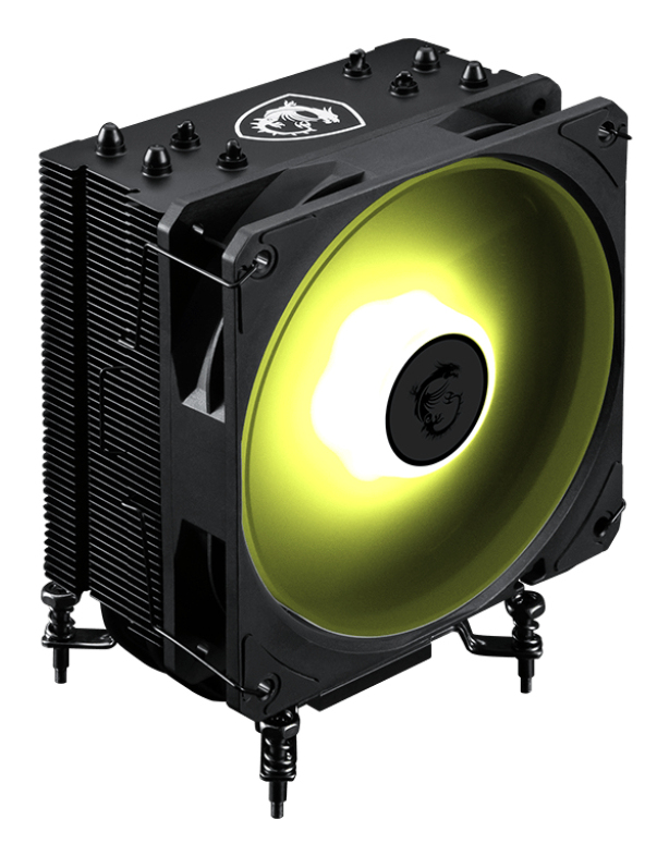 Disipador de Aire MSI MAG COREFROZR AA13, 1 Torre 1 Ventialdor 120mm ARGB, Color Negro - imagen 2