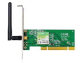 Tarjeta de Red PCI TP-Link TL-WN751ND incl. Antena Desmontable, Inalámbrico, 802.11b/g/n