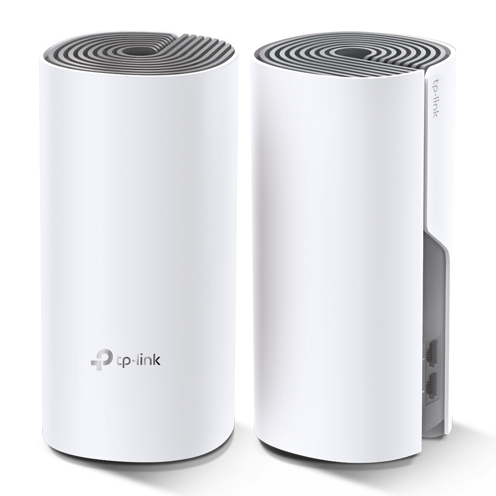 KIT SISTEMA MESH WIFI TP-LINK DECO E4(2-PACK) - 2, 4 GHZ, 2, 2, 1200 MBPS, COLOR BLANCO