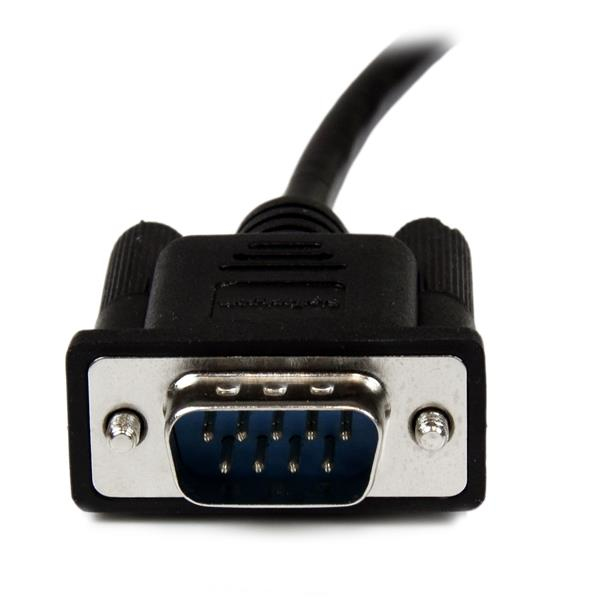 Cable Módem Serial DB-9 Macho - DB-9 Hembra, 1m, Negro, StarTech.com SCNM9FM1MBK - imagen 5