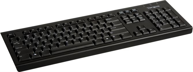 Teclado Alámbrico TARGUS AKB30US, Color Negro, Ingles
