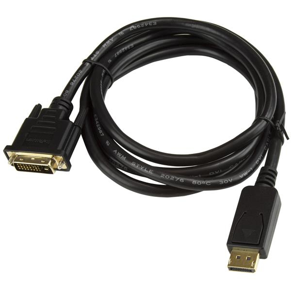 Adaptador de Video DisplayPort a DVI-D (24+1) 1.8m Startech, Hasta 4K 30Hz. DP2DVI2MM6 - imagen 5