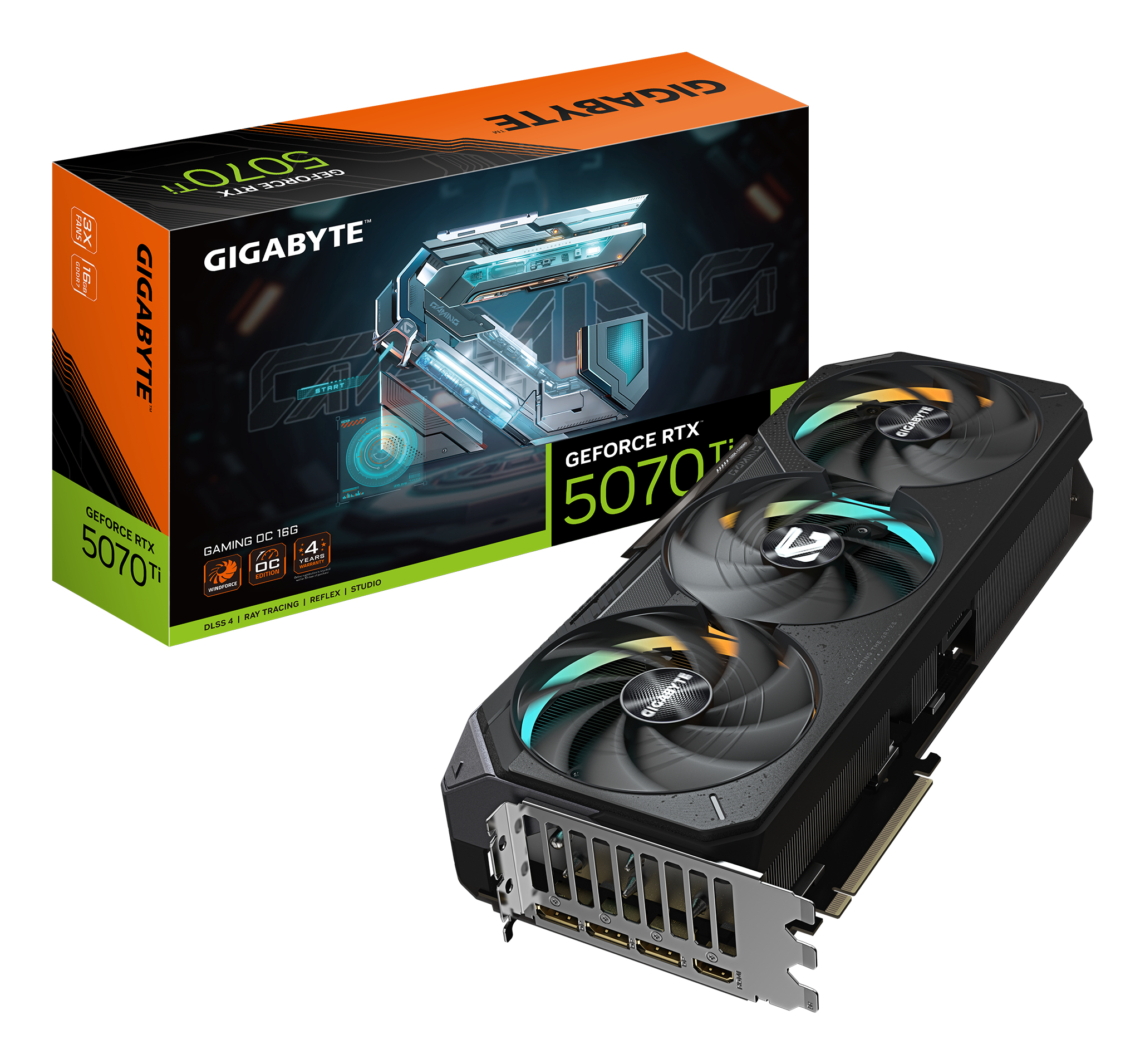 GPU RTX 5070Ti Gaming OC 16G