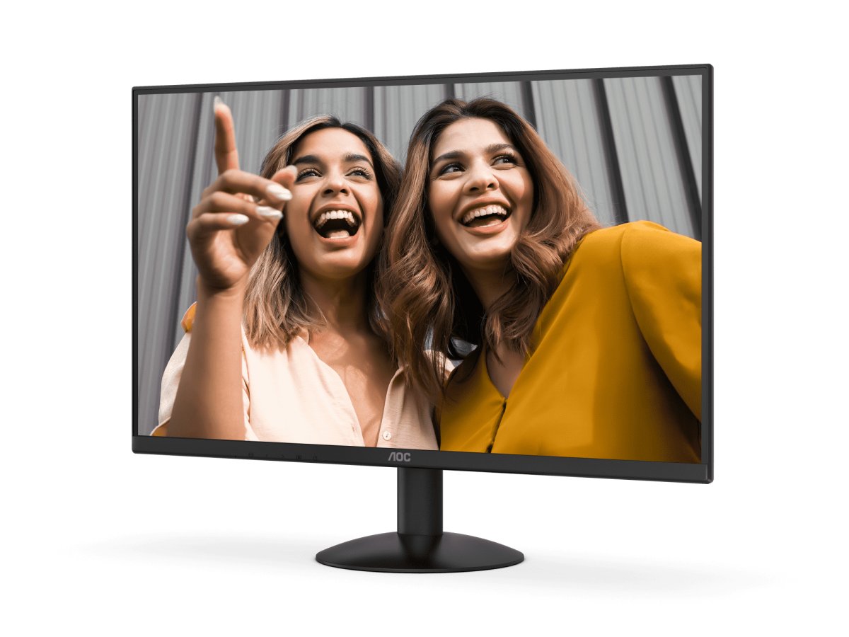 Monitor 27" 1920x1080 120Hz 4ms, AOC 27B30H, Panel IPS, 1 HDMI + 1 VGA, Color Negro - imagen 3