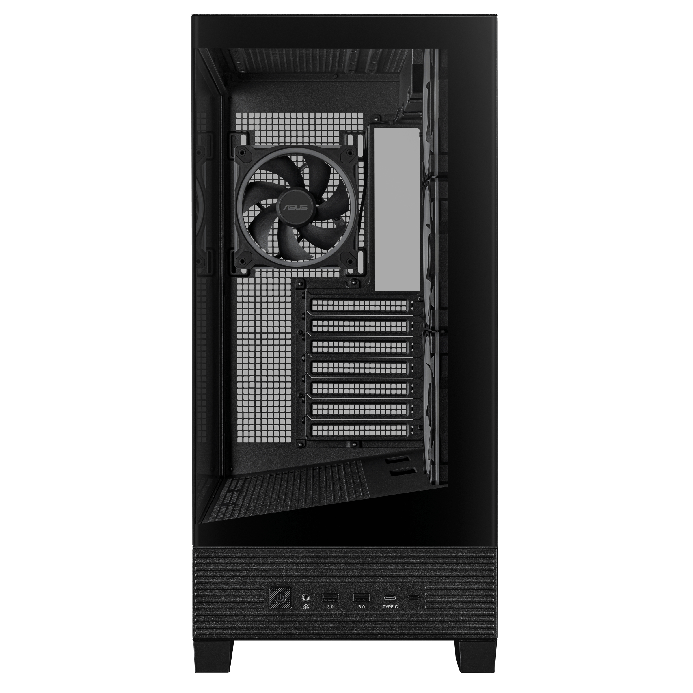 Gabinete ATX ASUS A31 TG, Sin Ventiladores, Radiador 360mm Max, Color Negro - imagen 3