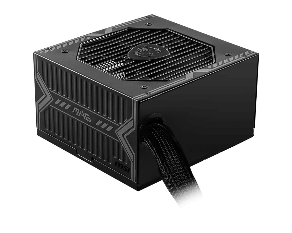Fuente de Poder 750W 80+Bronce MSI MAG A750BN PCIE5. 1x 24pin, 2x 8pin CPU, 2x 8pin PCIE, 1x 12VHPWR, Color Negro - imagen 5