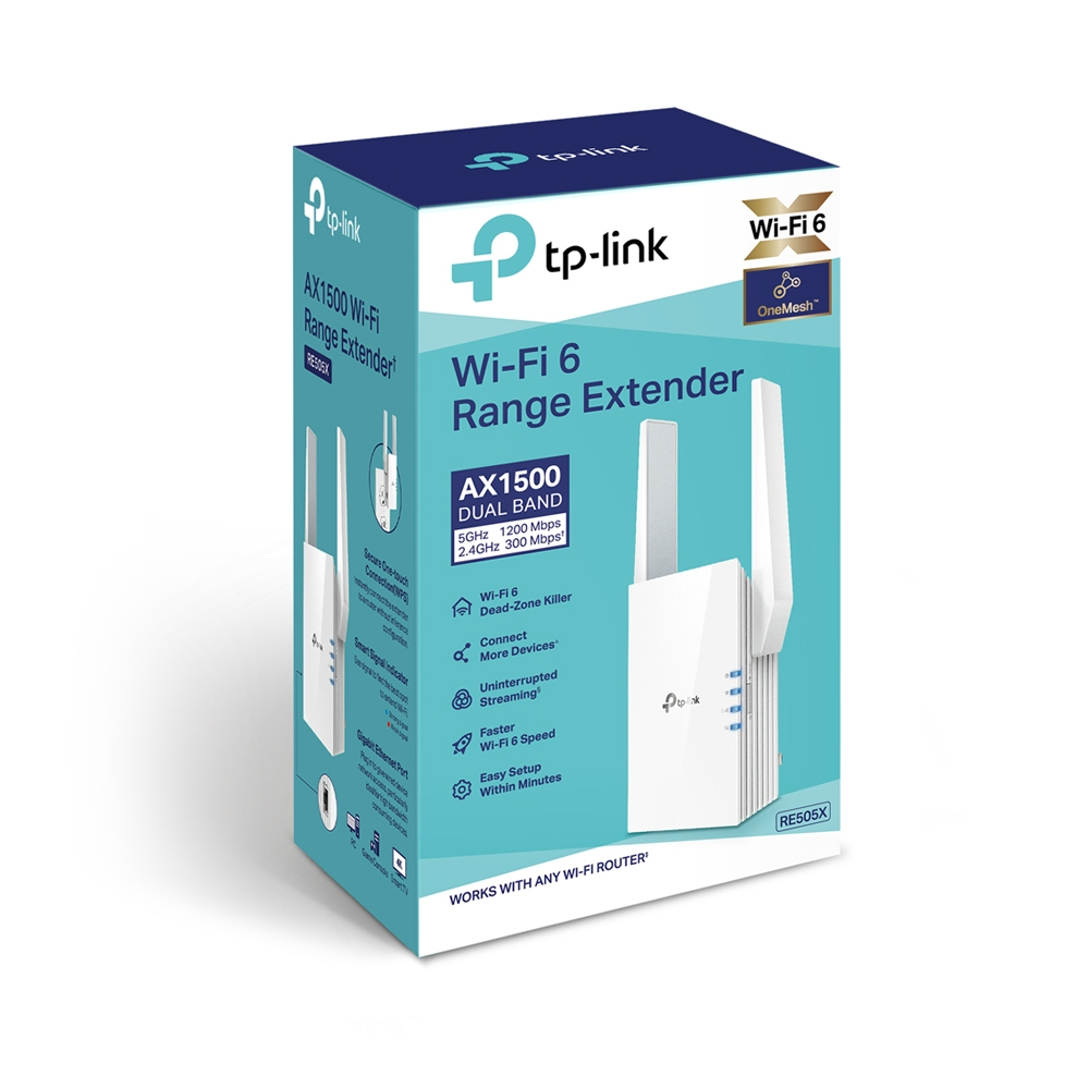 Expansor de Rango Dual Band Wi-Fi TP-LINK RE505X, 2, Blanco - imagen 3