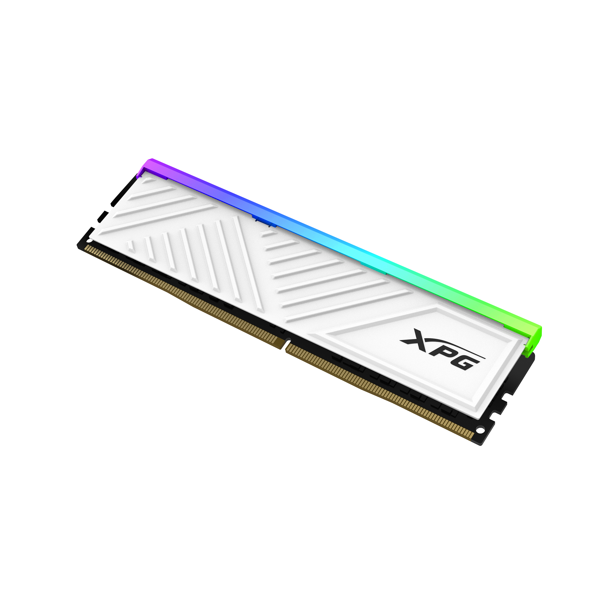 Memoria RAM DDR4 DIMM 16GB 3200MHz CL16 XPG SPECTRIX D35G RGB, Color Blanco. AX4U320016G16A-SWHD35G