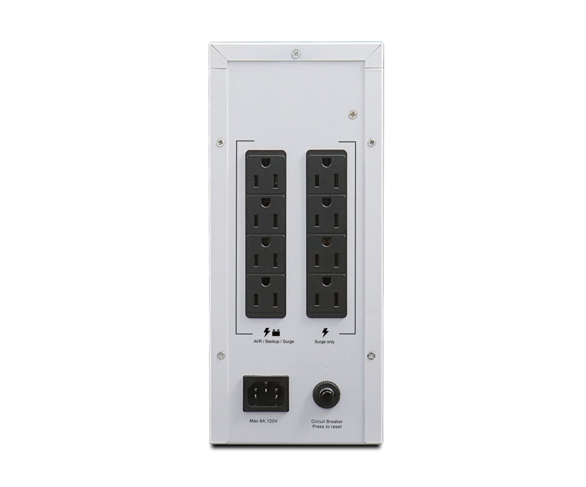 No-Break CDP GSMART1516, 1500VA/900W, UPS Smart, AVR, 16 Salidas - imagen 3