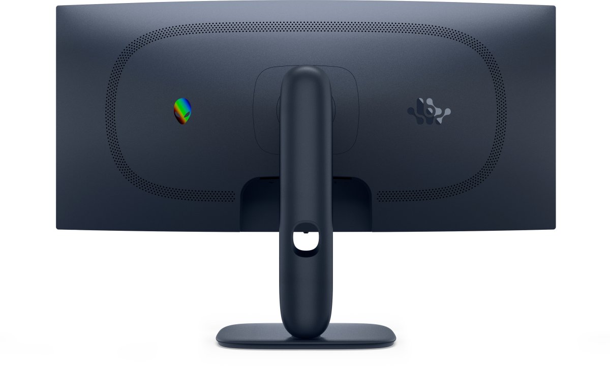 Monitor Curvo 34" 3440x1440 180Hz 1ms, Alienware AW3425DWM, Panel VA, 2 HDMI + 2 Displayport, VESA 100mm, Color Azul - imagen 4