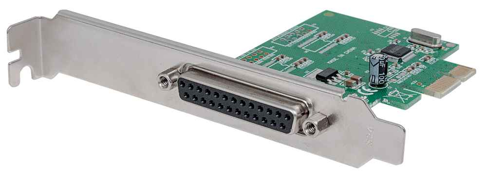 Tarjeta PCIe Paralelo Manhattan 152099, 1x DB25 - imagen 1