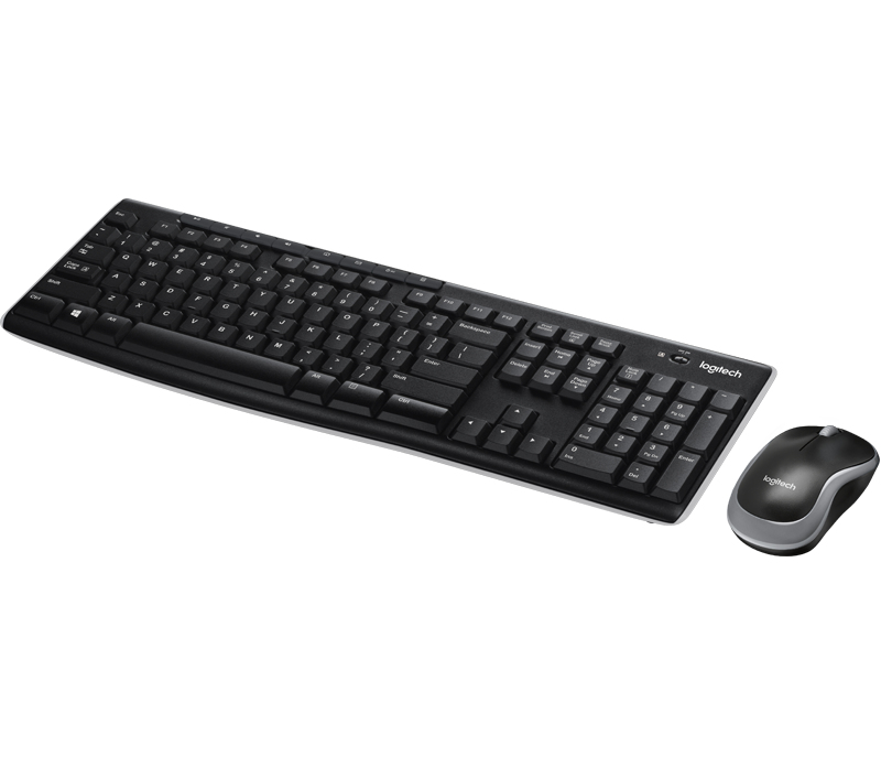 Kit Teclado/Mouse Logitech MK270 Ingles