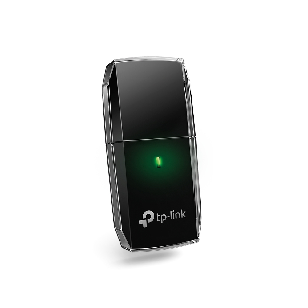 Adaptador de Wi-Fi USB-A Tp-Link Archer T2U, 2.4GHz 150Mbps/5GHz 433Mbps