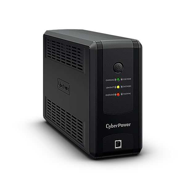 No-Break 1000VA/500W CyberPower UT1000GU. 4 Tomas Respaldadas + 4 con Supresión d/P., AVR, USB, Negro - imagen 2