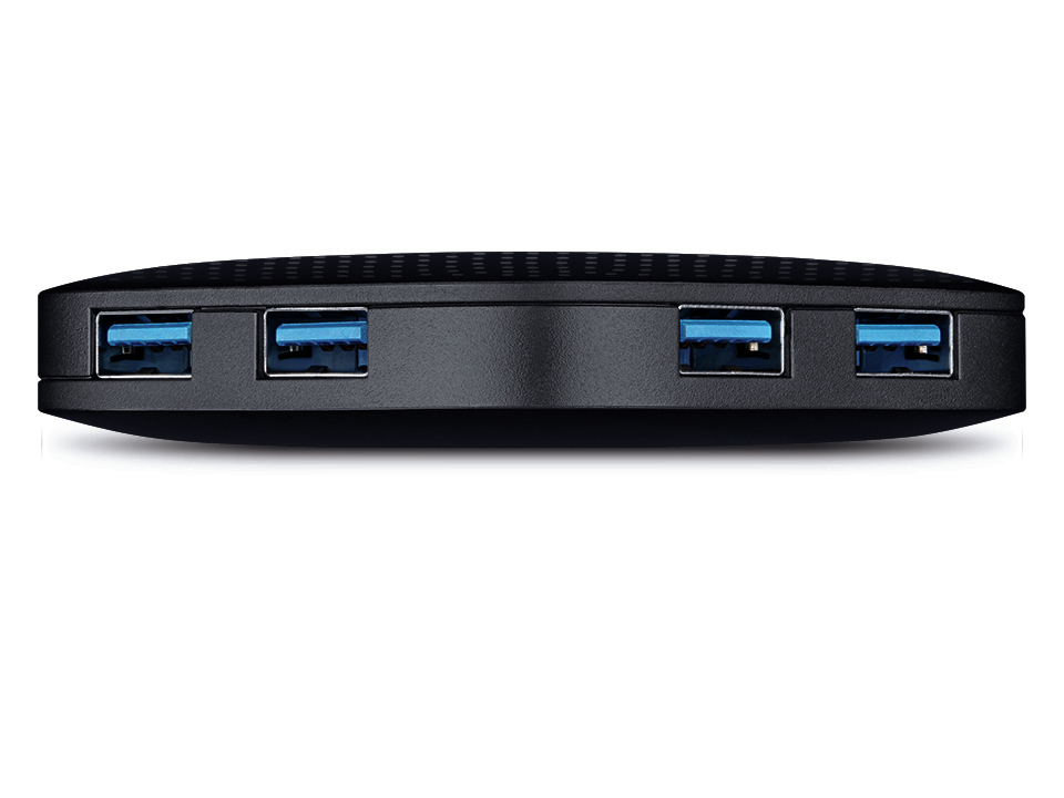 HUB USB TP-Link - 4PTOS, USB 3.0, Negro, UH400 - imagen 2