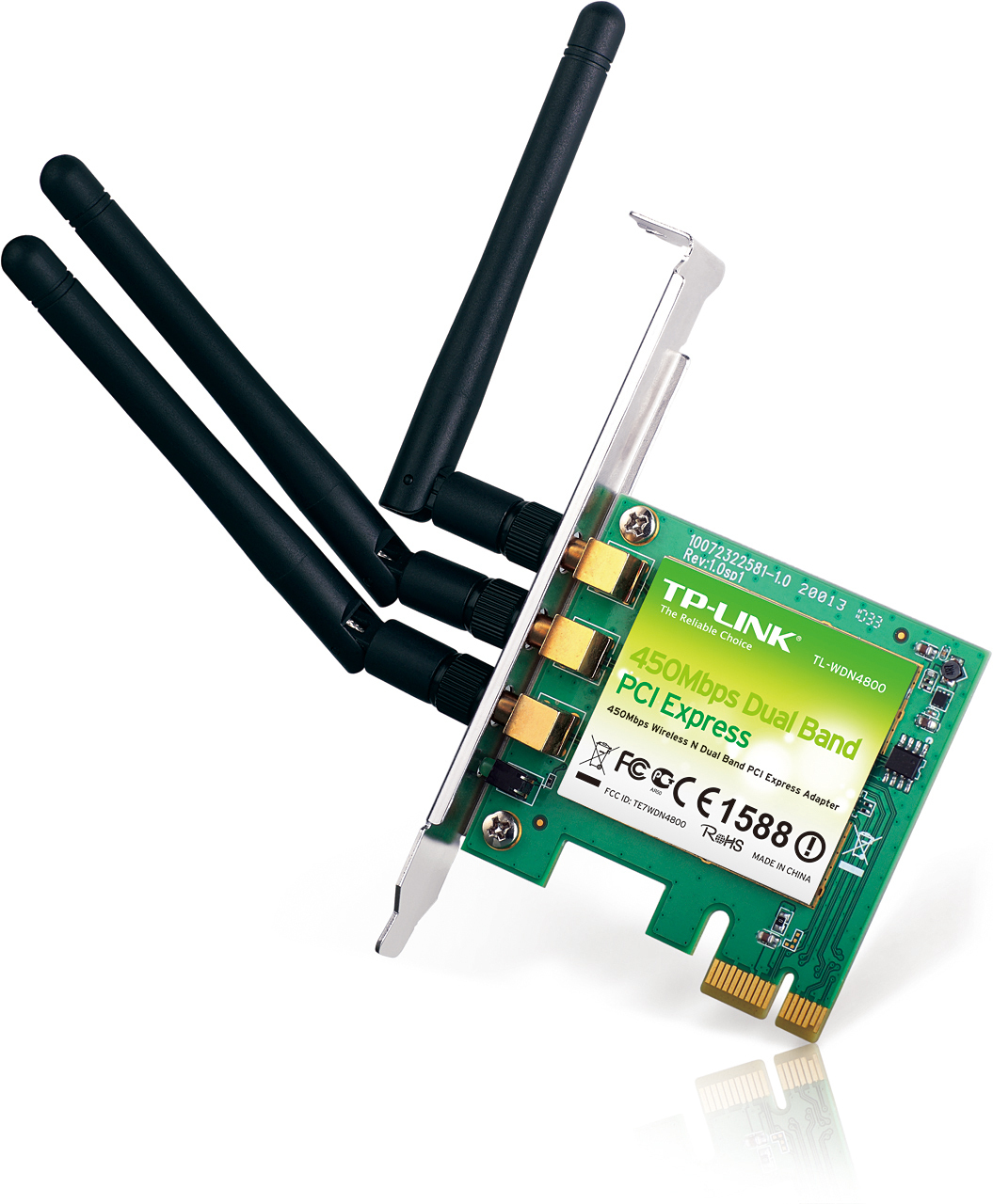 TP-Link Tarjeta PCI Express TL-WDN4800, Inalámbrico, con Antena 2dBi