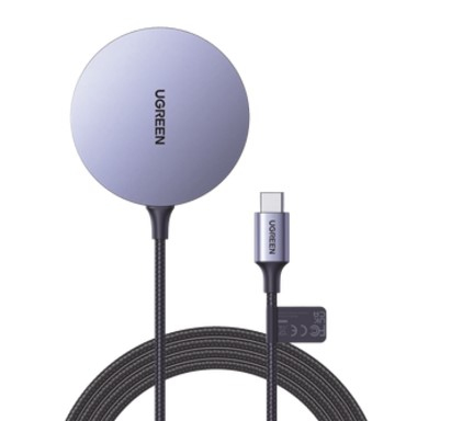 Cargador Ugreen inalambrico magnetico 15w 30233 - imagen 1