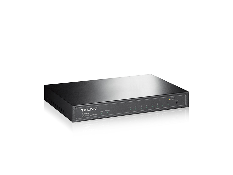 Switch 8 Puertos Gigabit p/Escritorio Tp-Link OMADA TL-SG2008, Administrable, Caja de Metal - imagen 2