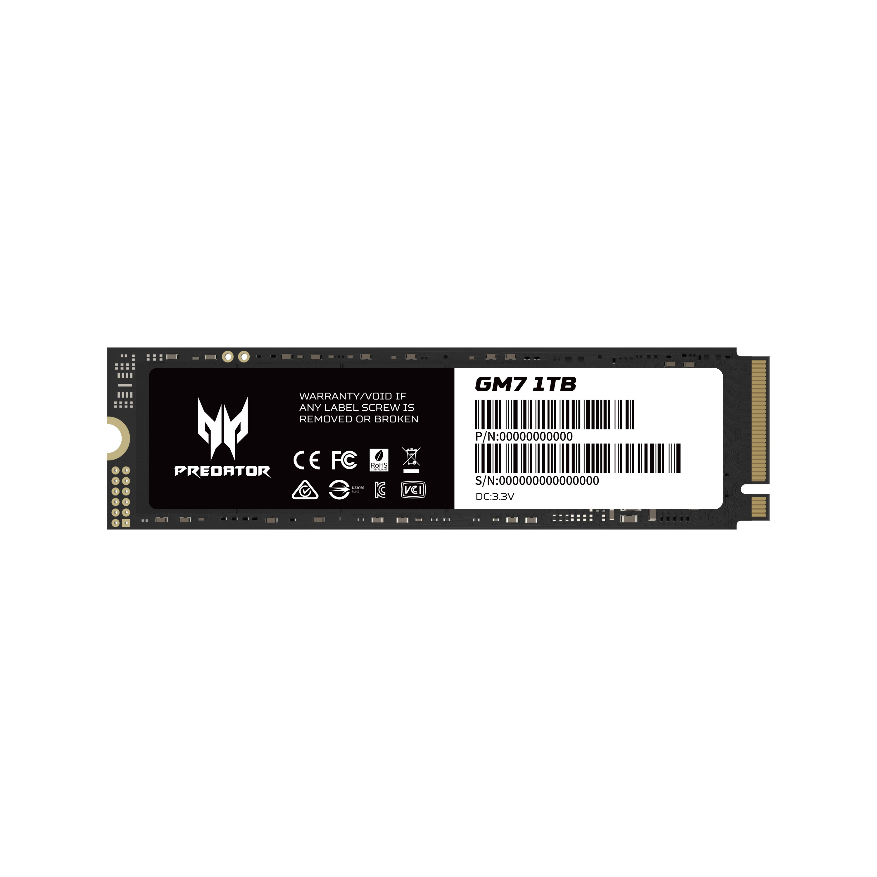 SSD M.2 NVMe PREDATOR GM7 1TB