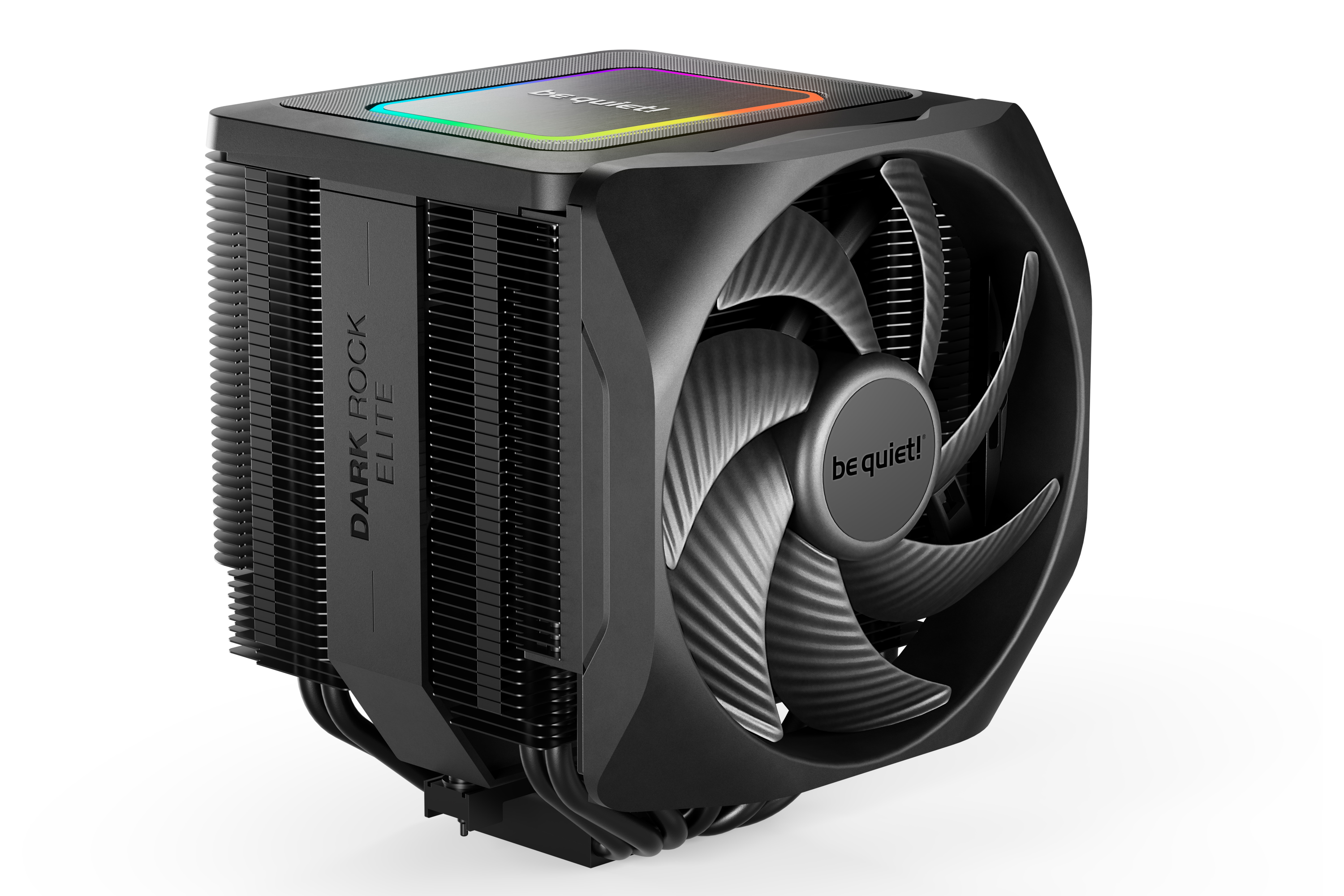 Disipador de Aire Be Quiet! Dark Rock ELITE, 2 Torres 2 Ventialdores 135mm, RGB, Color Negro