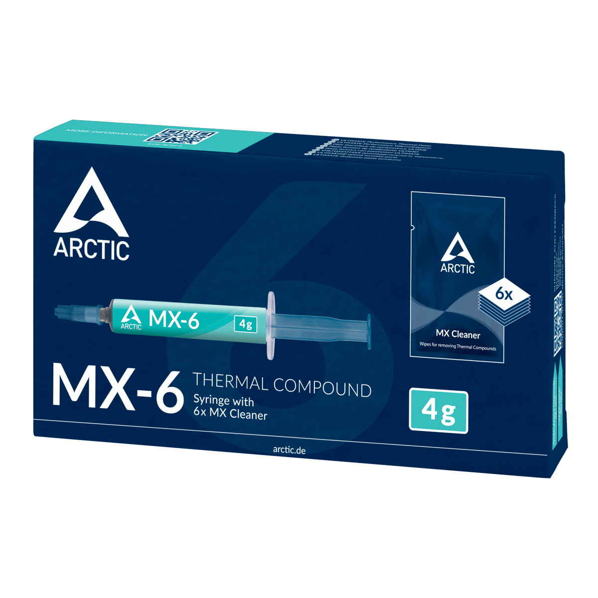 Pasta Termica Artic MX-6 4g con Toallita