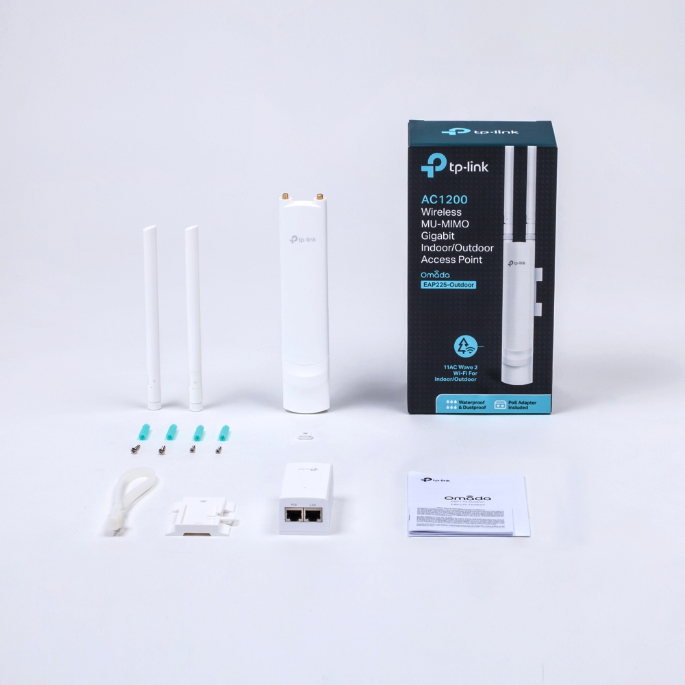 ACCESS POINT OMADA TP-LINK EAP225-OUTDOOR - 867 MBIT/S, OMNI DIRECTIONAL, EAP225-Outdoor
