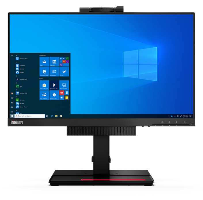 Monitor 21.5" 1920x1080 60Hz 6ms, Lenovo Tiny-in-One 22 Gen 4 US, Panel IPS, 1 DisplayPort + 1 USB, VESA 100mm - imagen 1