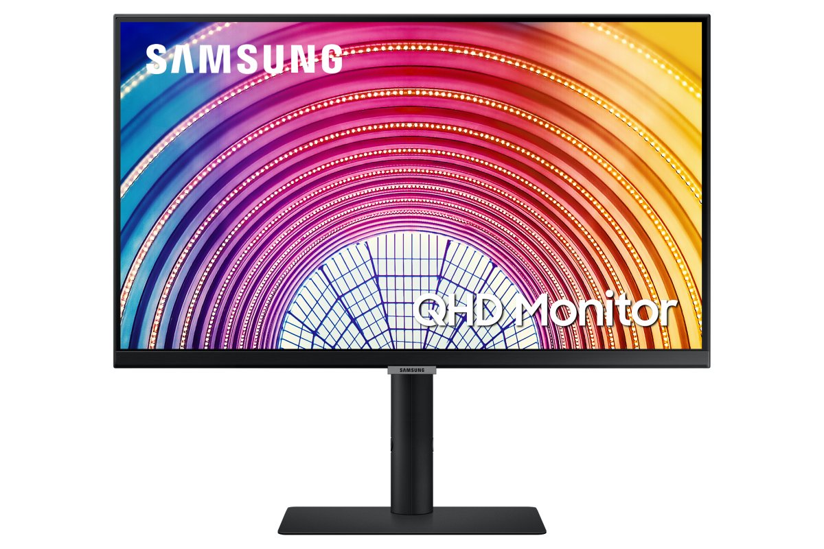 Monitor 24" 2560x1440 100Hz 5ms, Samsung ViewFinity S6, 1 DisplayPort + 1 HDMI, VESA 100mm - imagen 4