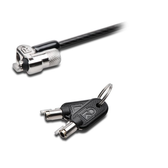 Kensington Candado de Llave para Laptops MicroSaver 2.0, 1.8 Metros, Negro. K65020WW
