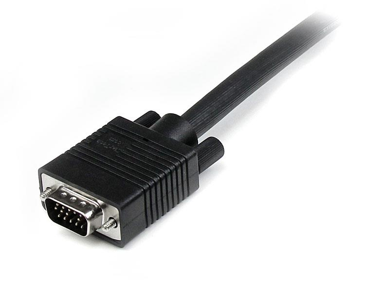 Cable de Video 3m VGA a VGA Startech MXTMMHQ3M, Hasta 1920x1200, Color Negro - imagen 2