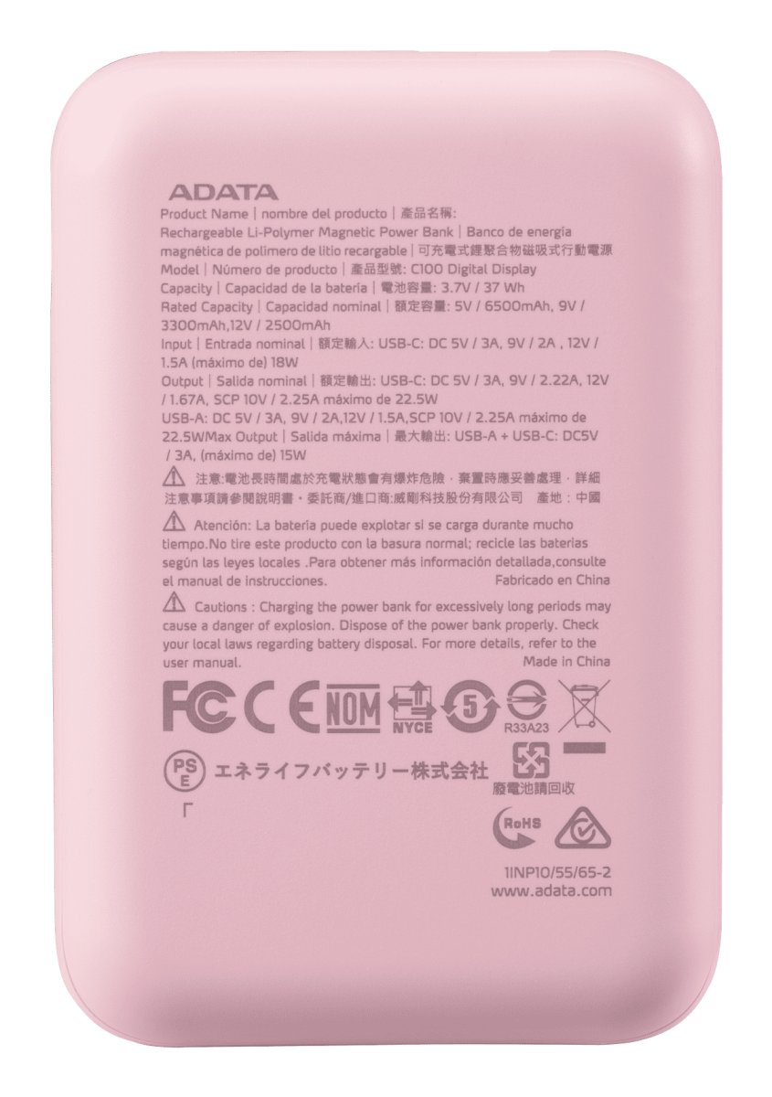 POWER BANK ADATA C100 10000mAh - imagen 2