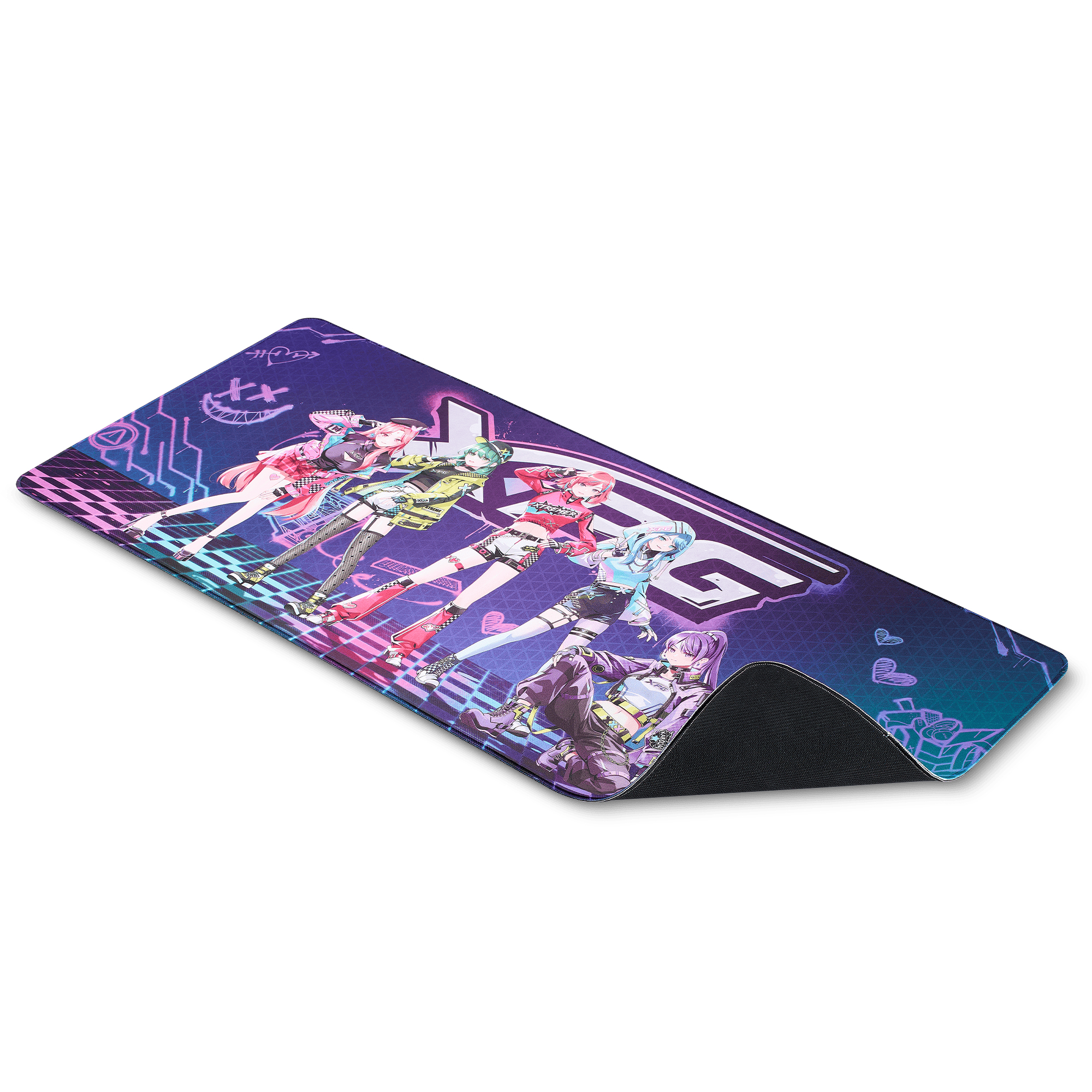 Mousepad XPG Frontline XL XTREMESAGA04-BKCWW, Microfibra, 90cm x 40cm x 3mm, Bordes Cosidos, Color Negro - imagen 3