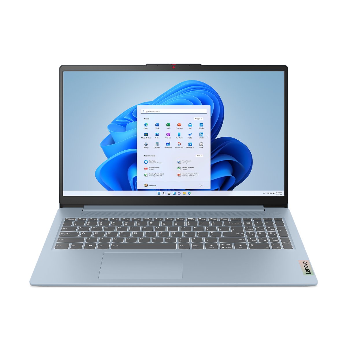 Laptop Lenovo IdeaPad Slim 3, 15.6" 1920x1080 FHD, Core i3-1315U, 8GB, 512GB SSD, Windows 11 Home, Español  82X700FWLM - imagen 1