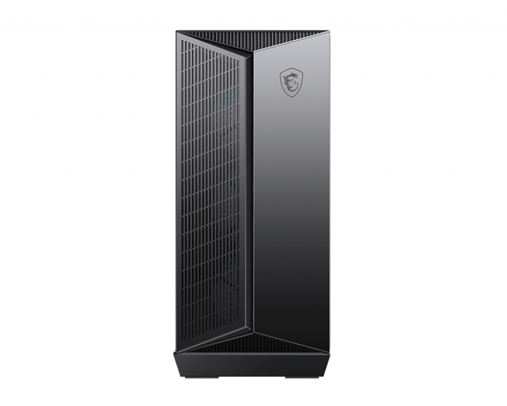 Gabinete ATX MSI MPG GUNGNIR 111R, Incluye 4 Fans 120mm ARGB, Radiador 360mm Max, Color Negro