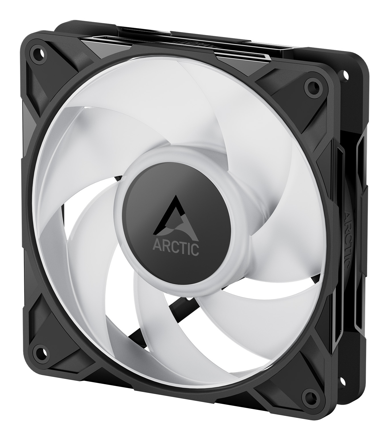 Ventilador 120mm Arctic P12 Pro A-RGB, 3000 RPM, Sistema en Cadena, Color Negro