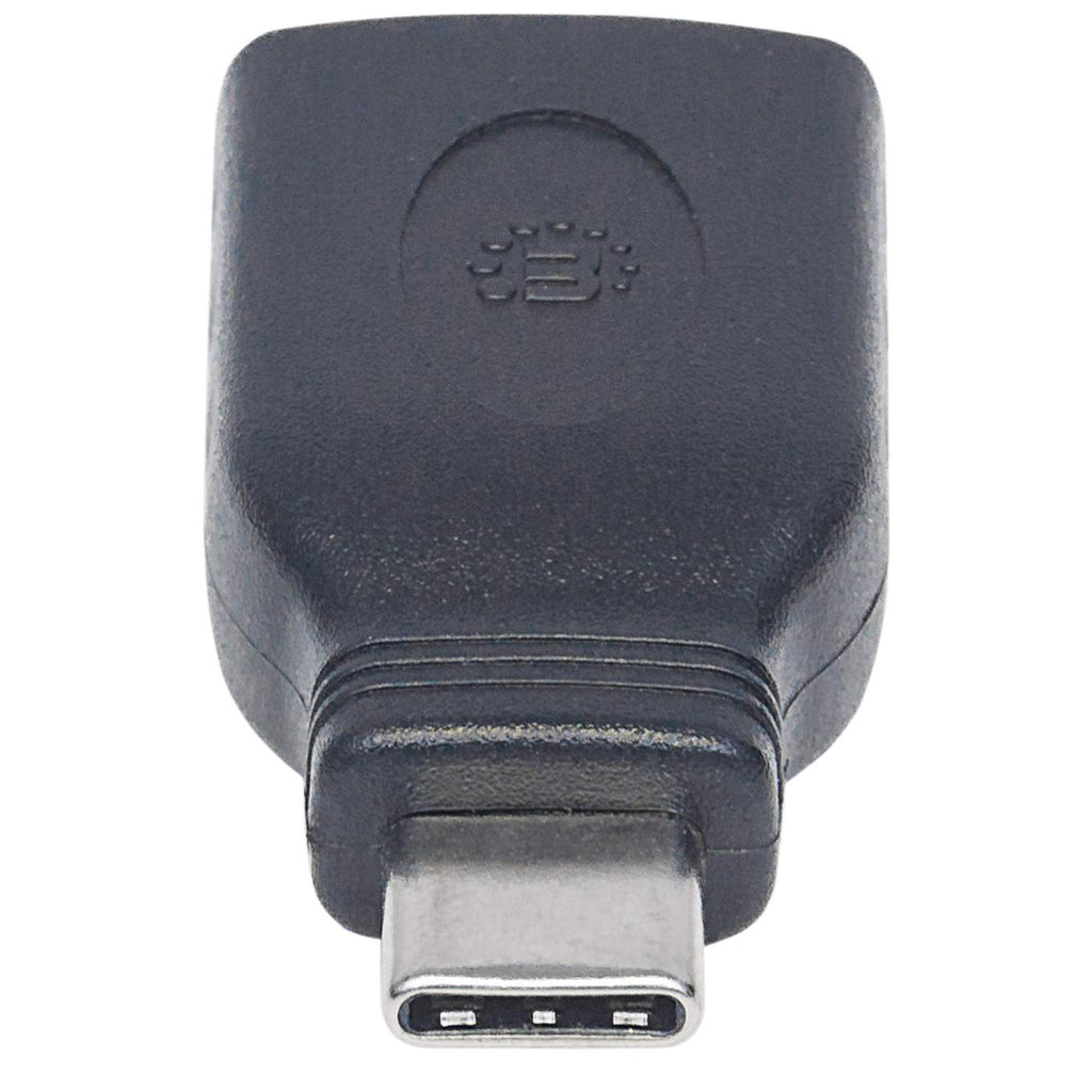 Adaptador USB-C 3.2 Gen 1 Macho a USB-A Hembra Manhattan 354646, 5Gbps, Hasta 3A, Color Negro - imagen 3