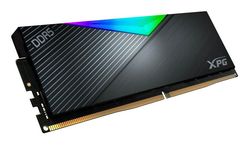 Memoria RAM DDR5 DIMM 32GB 6400MHz CL32, XPG Lancer RGB, Color Negro. AX5U6400C3232G-CLARBK