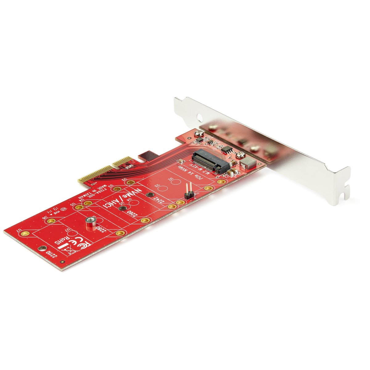 Tarjeta PCIe Para SSD M.2 (M-Key / NGFF / NVMe o AHCI) Startech PEX4M2E1, 1x M.2 PCIe 3.0 - imagen 2