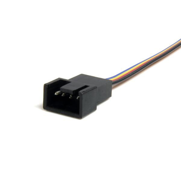 Cable de Poder Molex (4-pin) Macho - Molex (4-pin) Macho, 30cm, Multicolor FAN4EXT12 StarTech.com - imagen 2