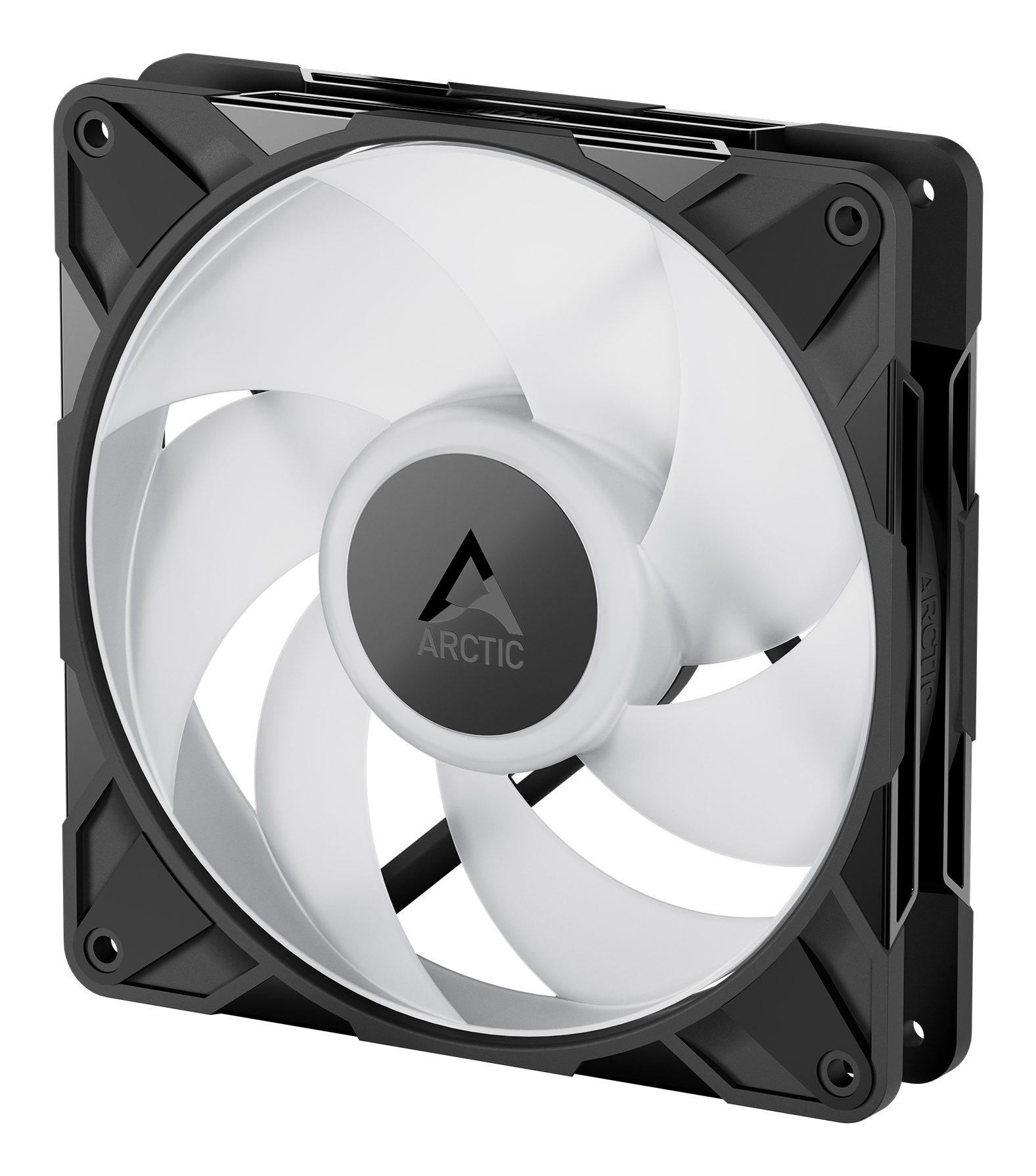 Kit de 3 Ventiladores 140mm Arctic P14 Pro A-RGB, 2500 RPM, Sistema en Cadena, Color Negro
