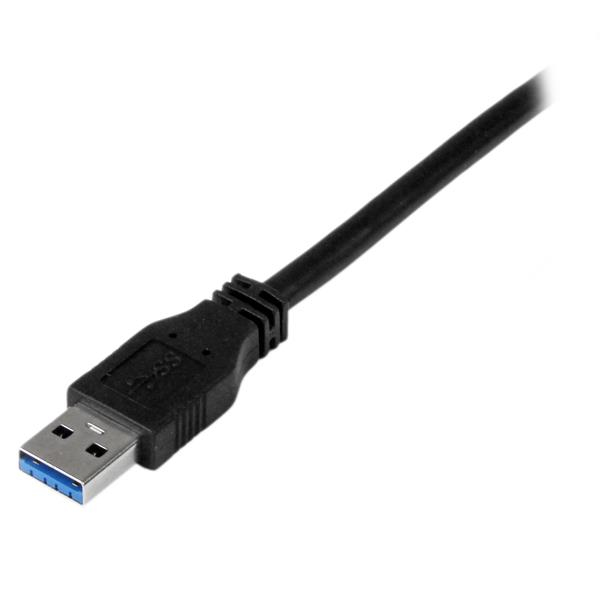 Cable USB-A 3.0 a USB-B 3.0 2m StarTech USB3CAB2M, Cubierta de Plastico, Color Negro - imagen 2