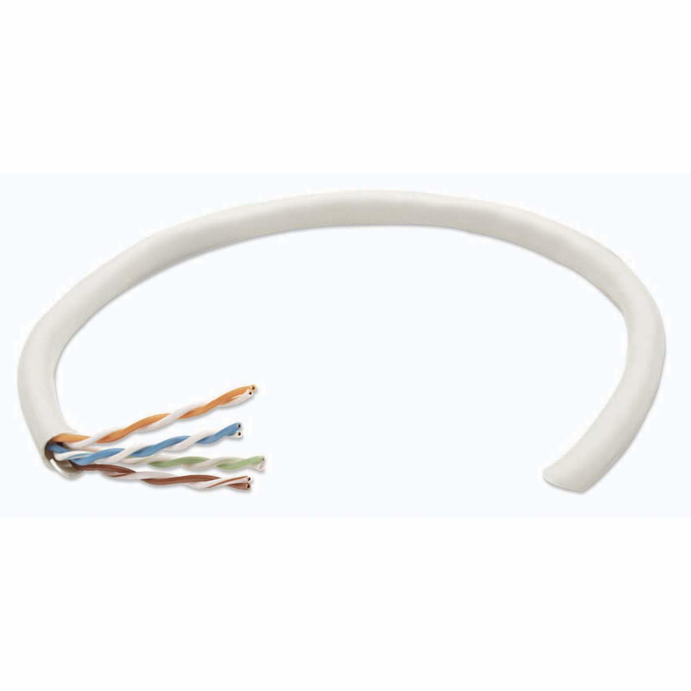 Bobina de Cable Ethernet Cat6 305m Intellinet 704663, Uso Interior, Sin Blindado, Color Gris