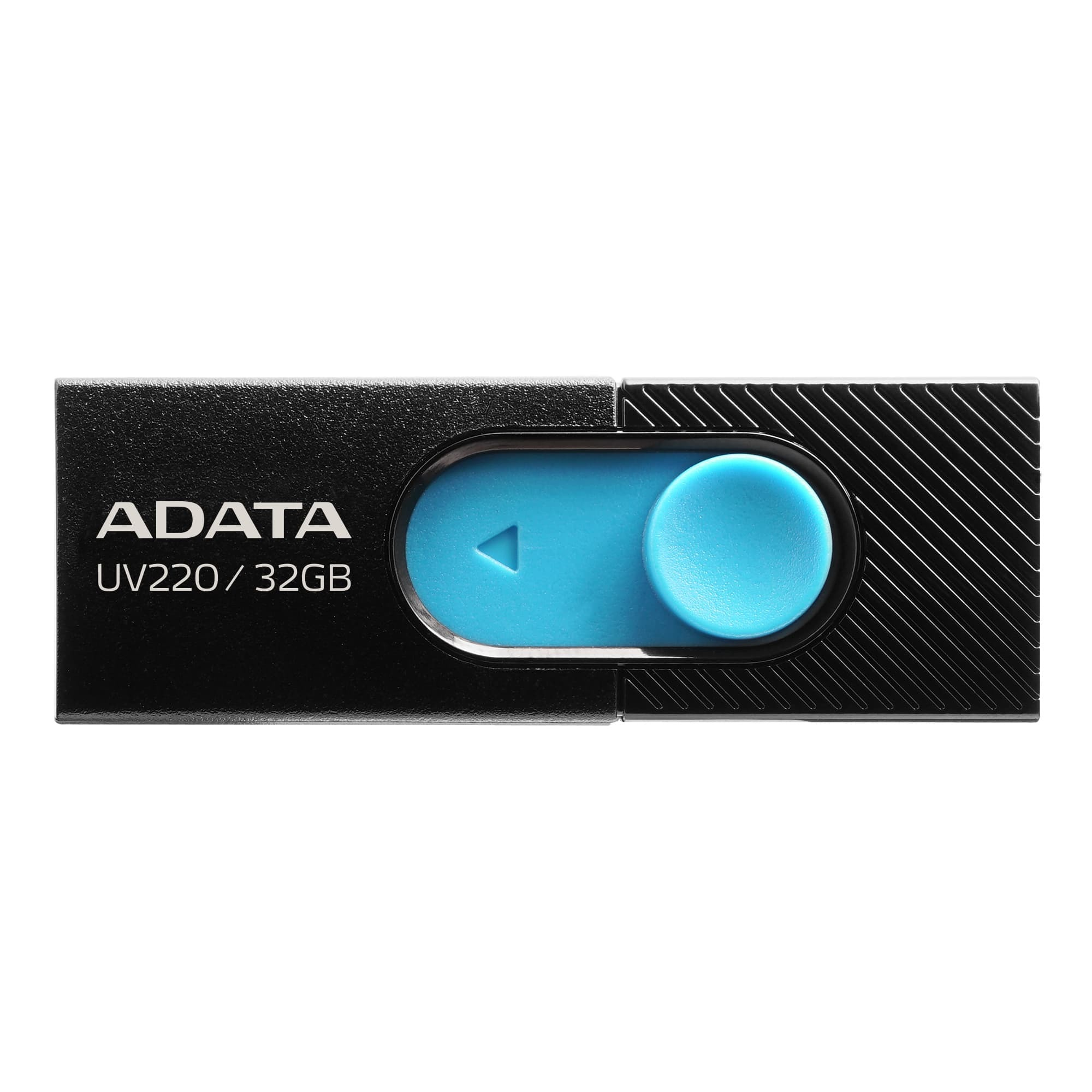 Memoria USB-A 32GB Adata UV220, USB 2.0, Plástico, Color Negro/Azul - imagen 1