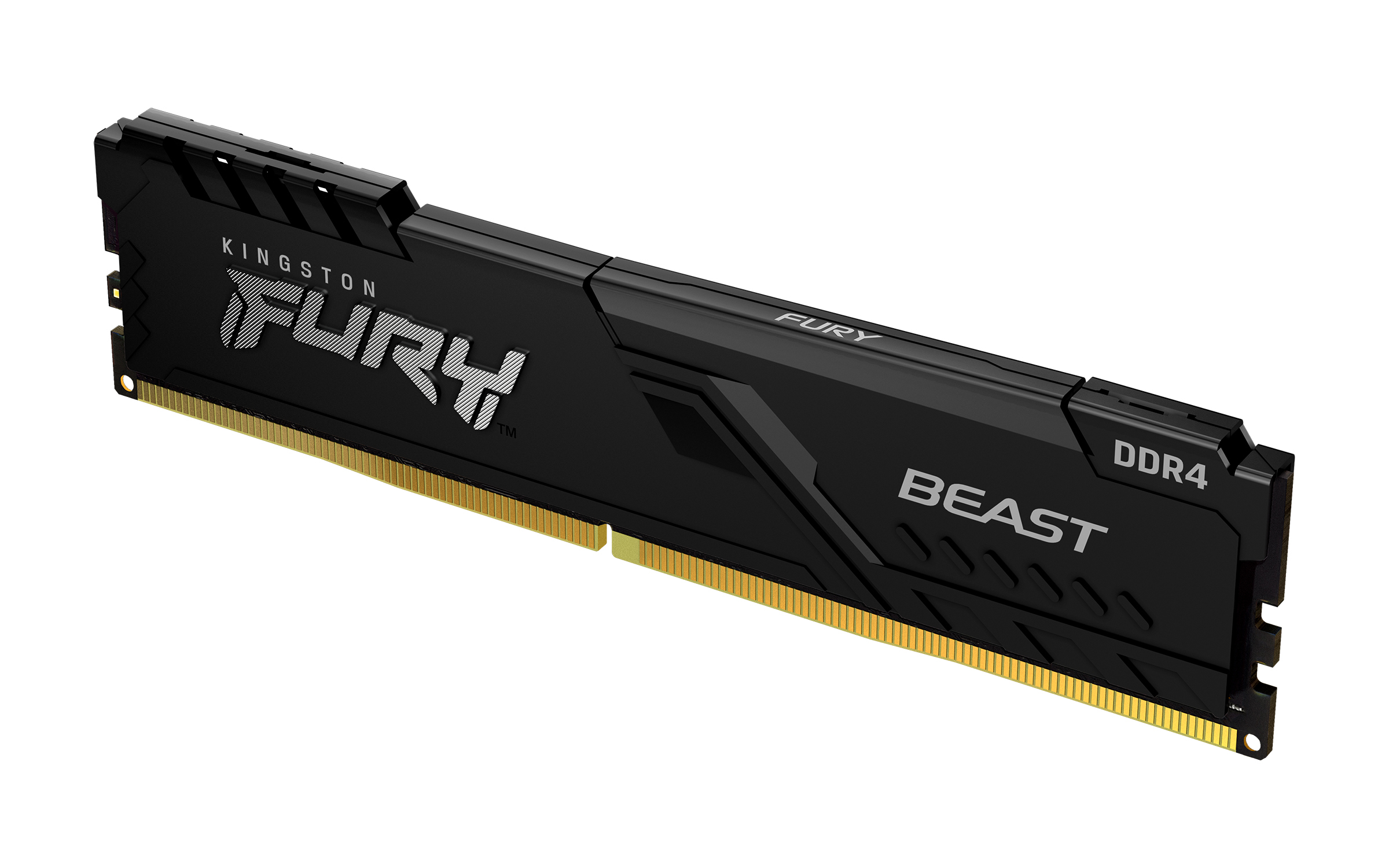 Memoria RAM DDR4 DIMM 8GB 3200MHz CL16, Kingston Fury Beast, Color Negro. KF432C16BB/8