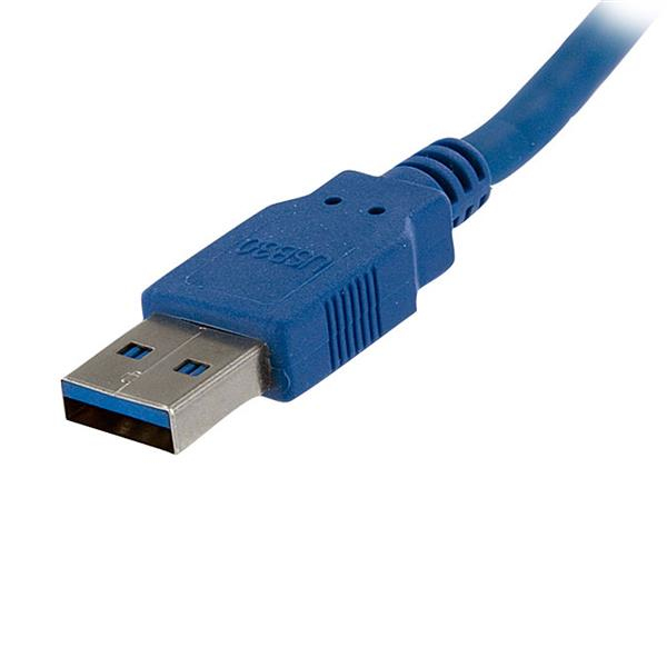 Extension USB-A 3.0 1m Startech USB3SEXT1M, 5Gbps, Color Azul - imagen 3