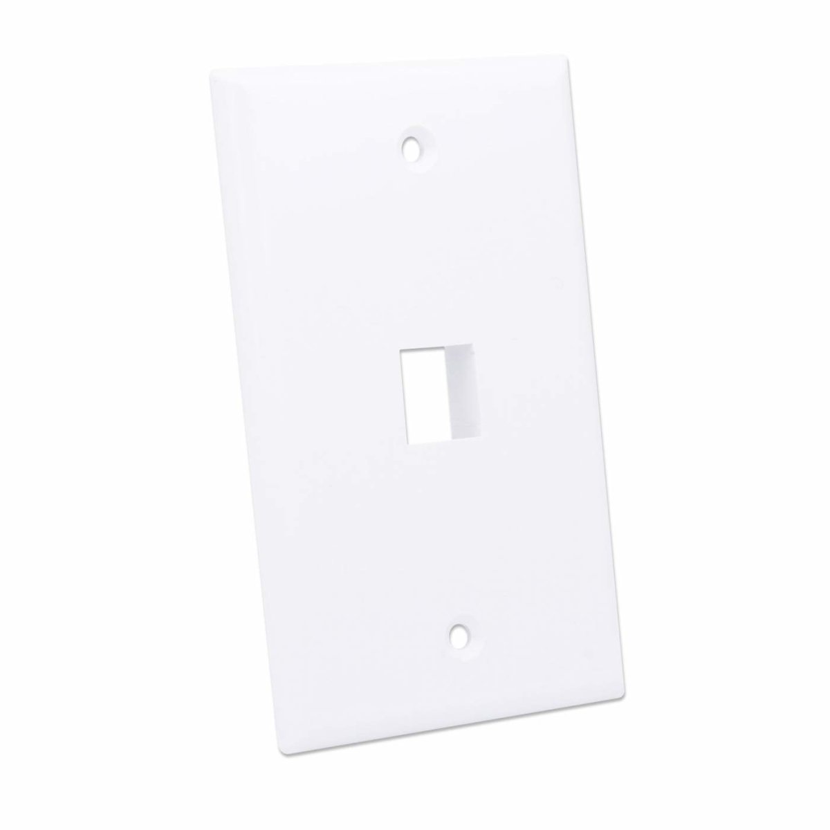 Tapa para Caja de Pared Intellinet 163286, 1 Puerto Keystone, Color Blanco - imagen 2