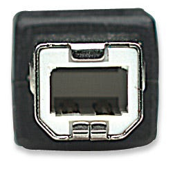 Cable USB-A 2.0 a USB-B 2.0 50cm Manhattan 374507, 480Mbps, Color Negro - imagen 3