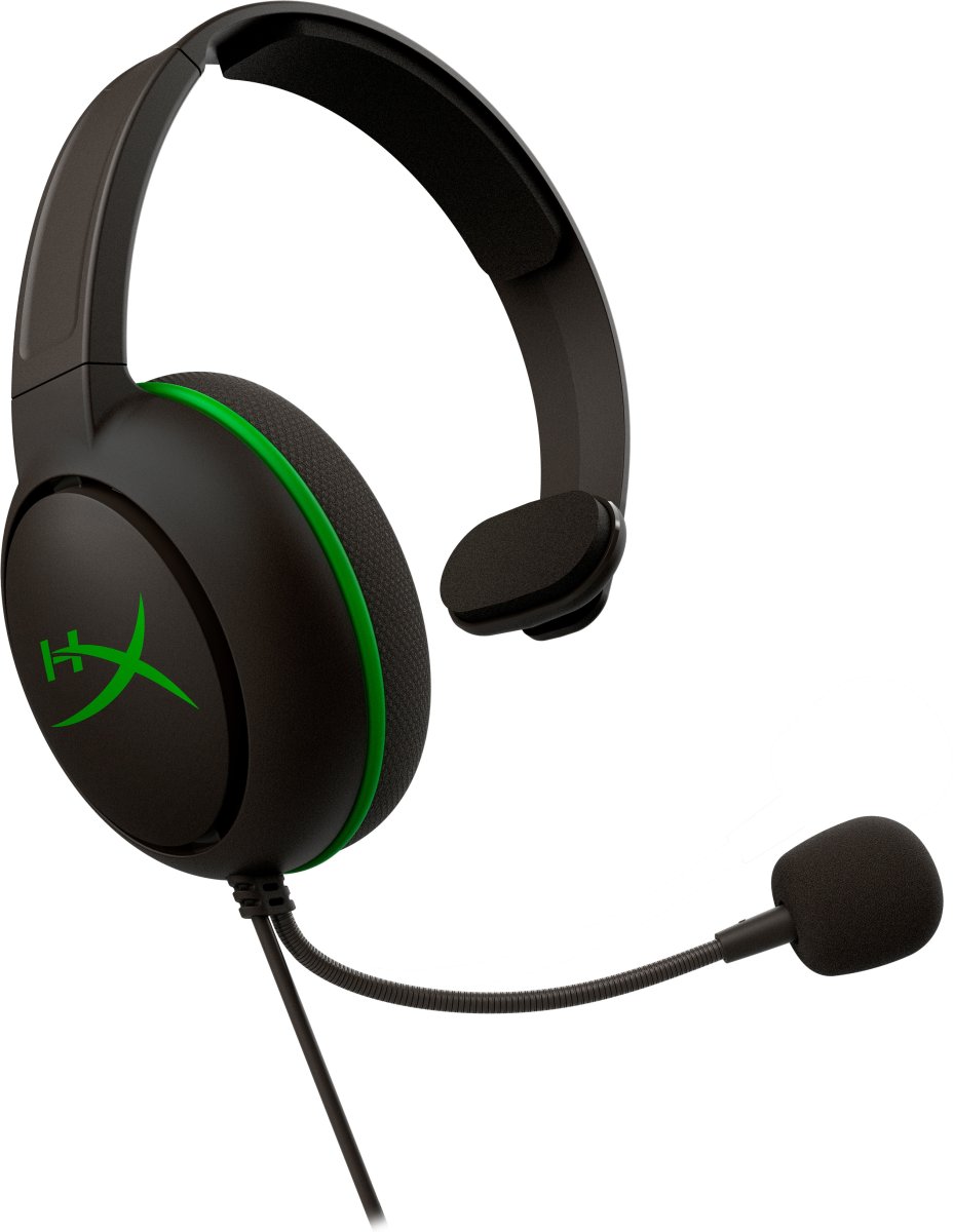HyperX Audífonos Gamer CloudX Chat para Xbox, Alámbrico, 1.3 Metros, 3.5mm, Negro/Verde - imagen 3