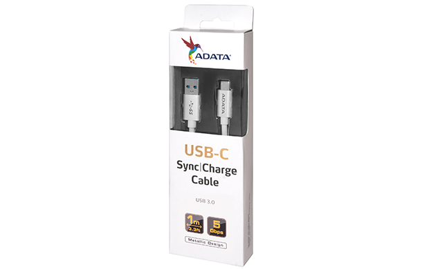 Cable USB-C 3.0 a USB-A 3.0 1m Adata ACA3AL-100CM-CSV, Cubierta de Plastico, Color Gris - imagen 3