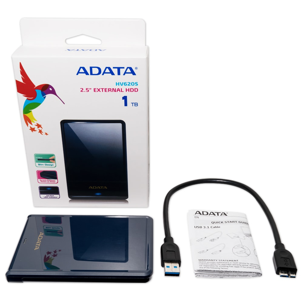D.D EXTERNO ADATA 1TB AHV620S-1TU3-CBL - imagen 3